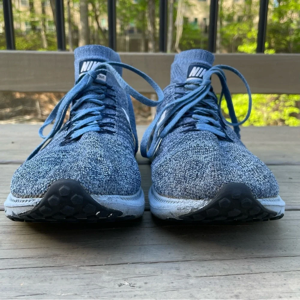 Nike Zoom All Out Flyknit Ocean Fog shoes size 9.5